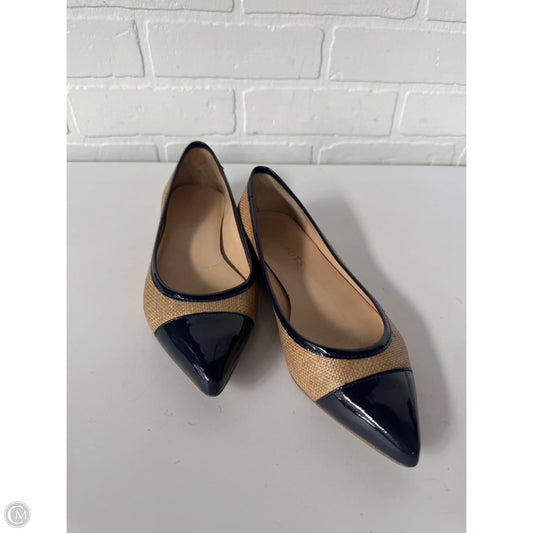 Shoes Flats By Talbots In Blue & Tan, Size: 6