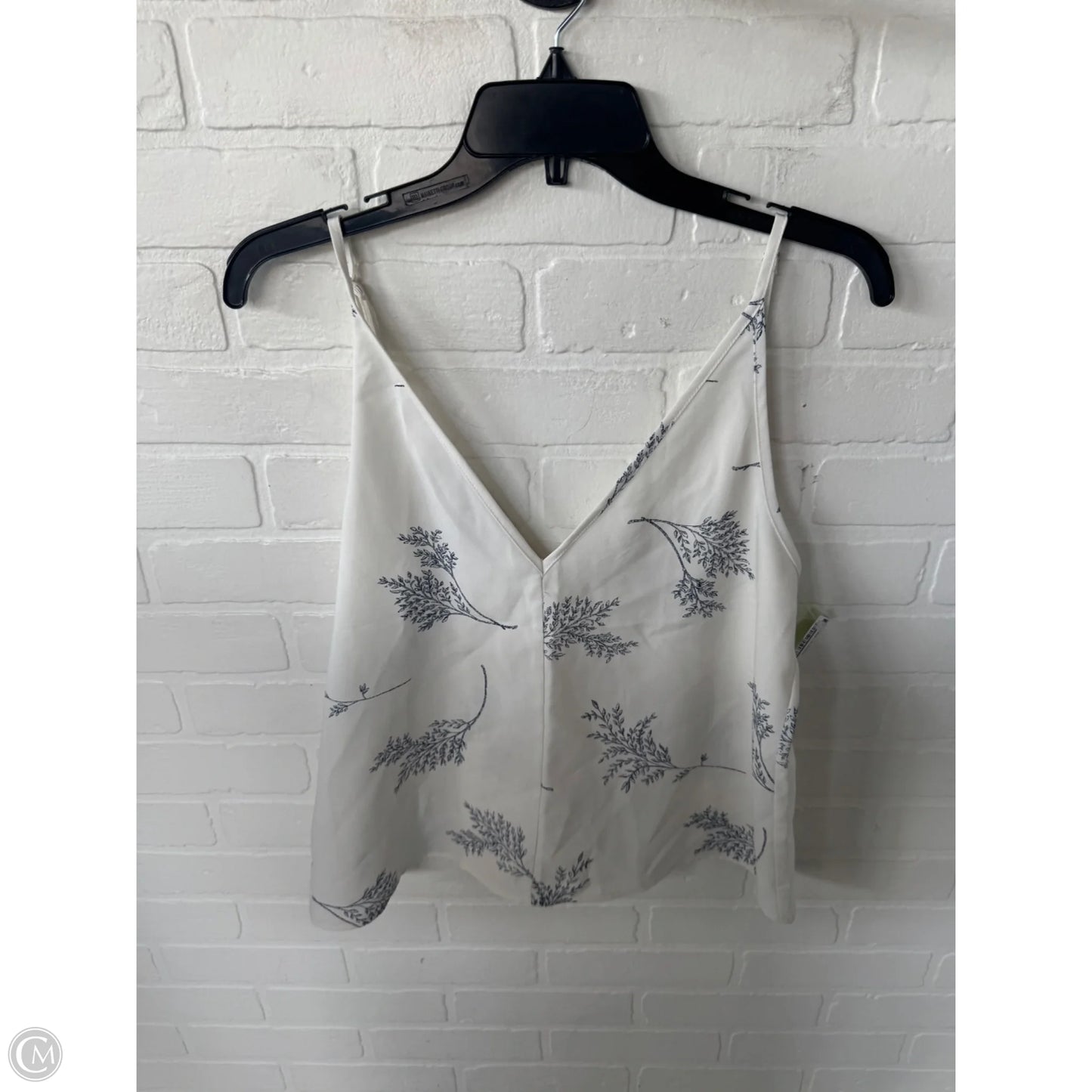 Top Cami By Loft In Blue & White, Size: M