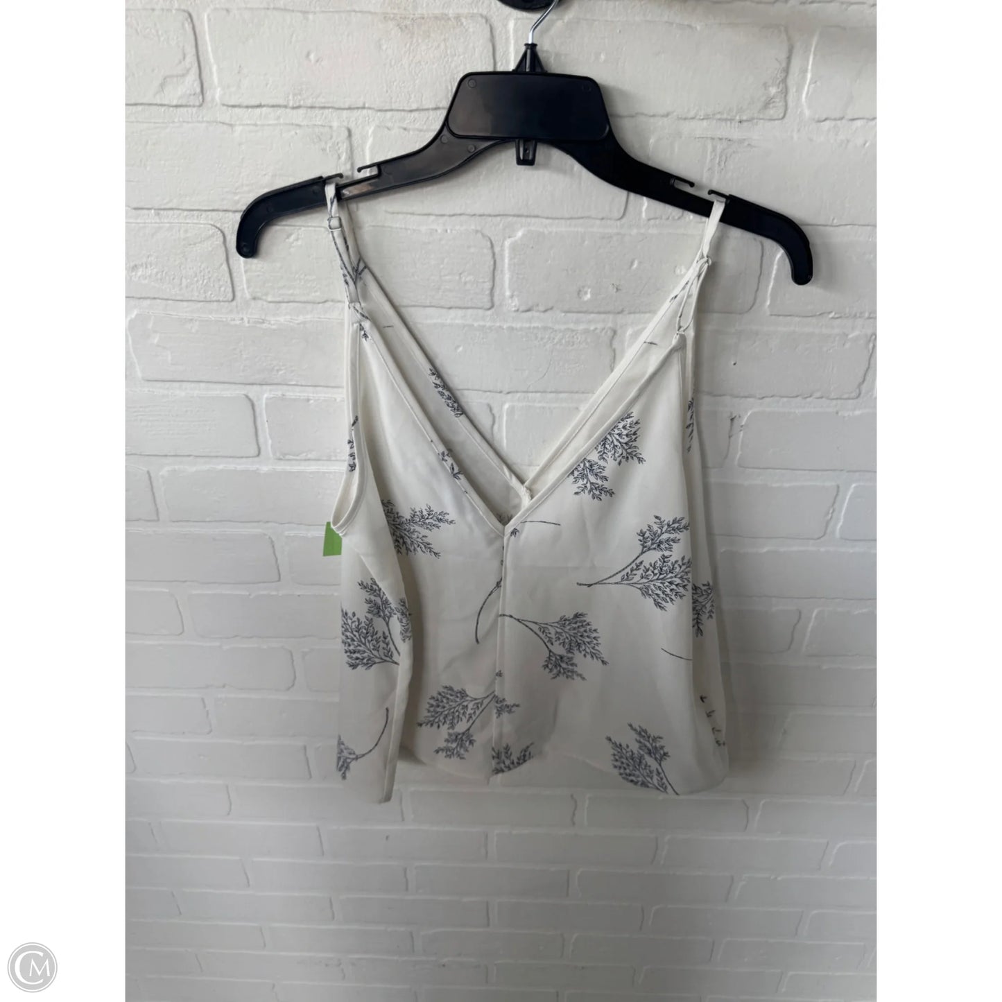Top Cami By Loft In Blue & White, Size: M