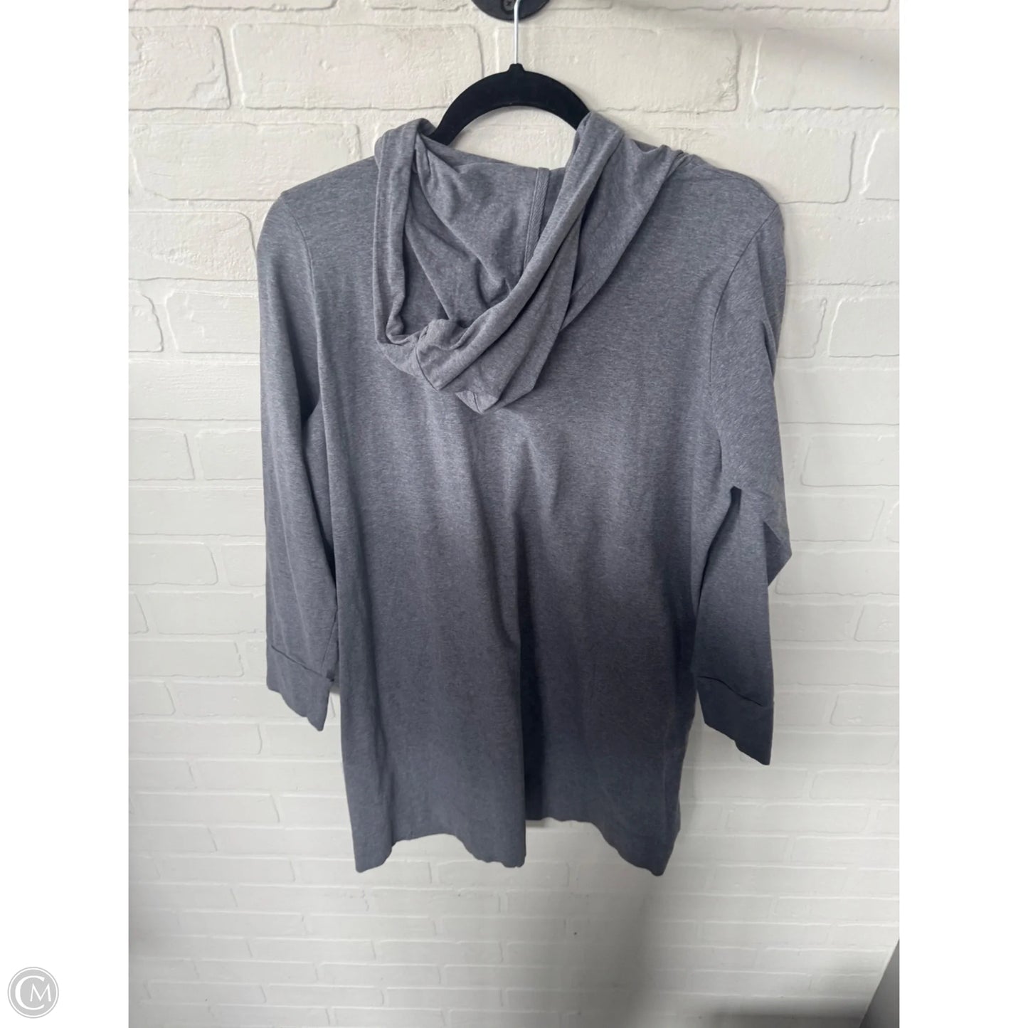 Dress Casual Short By Eileen Fisher In Grey, Size: Lp
