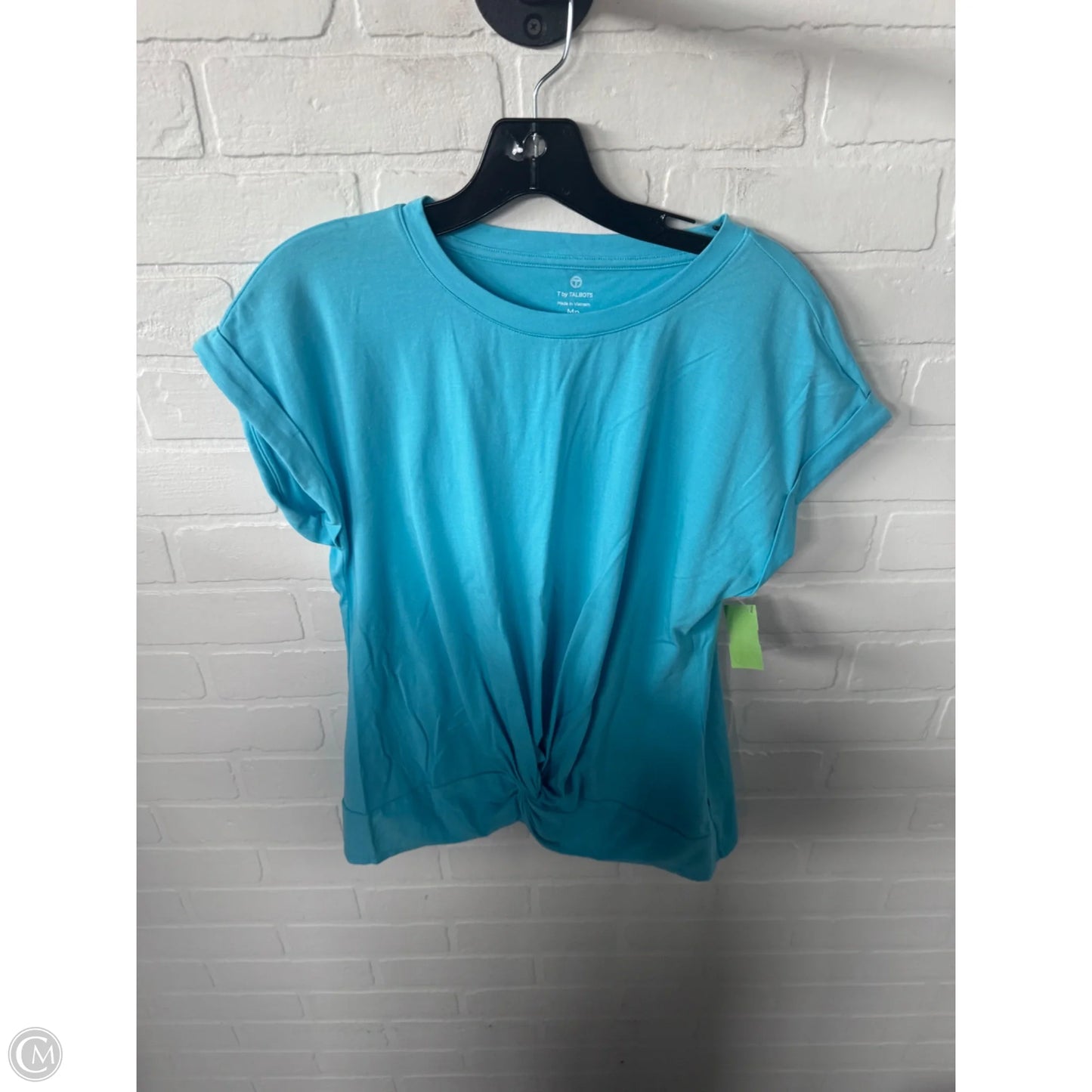 Top Short Sleeve By Talbots In Blue, Size: Mp