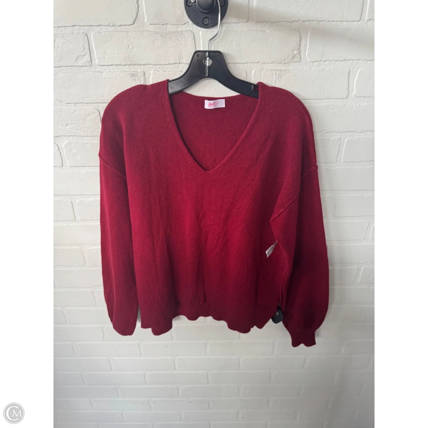 Sweater By Yolly In Red, Size: S