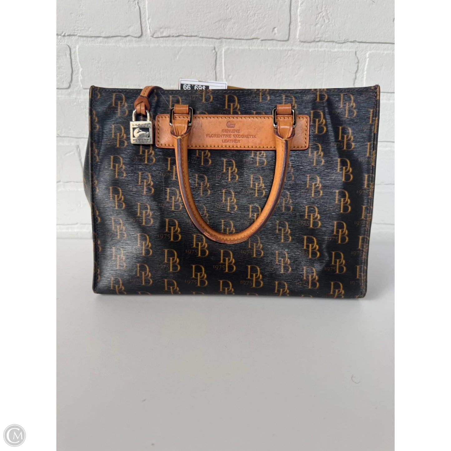 Handbag Designer By Dooney And Bourke, Size: Large