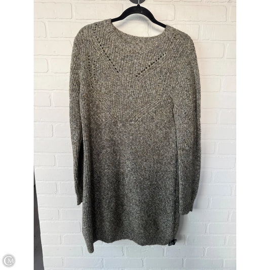 Dress Sweater By Cabi In Green & White, Size: M