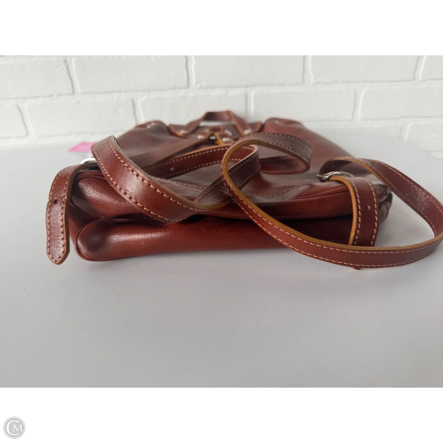 Backpack Leather By Cmc, Size: Large