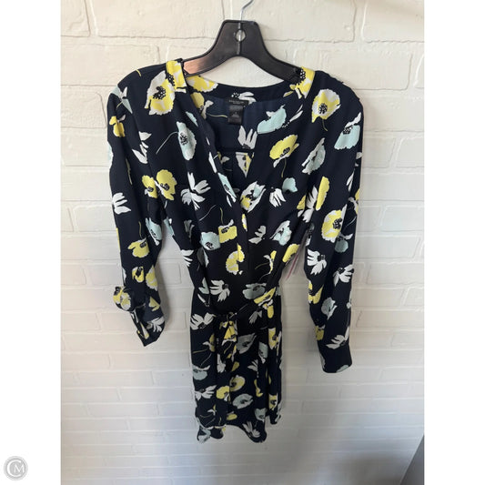 Dress Work By Ann Taylor In Black & Yellow, Size: S