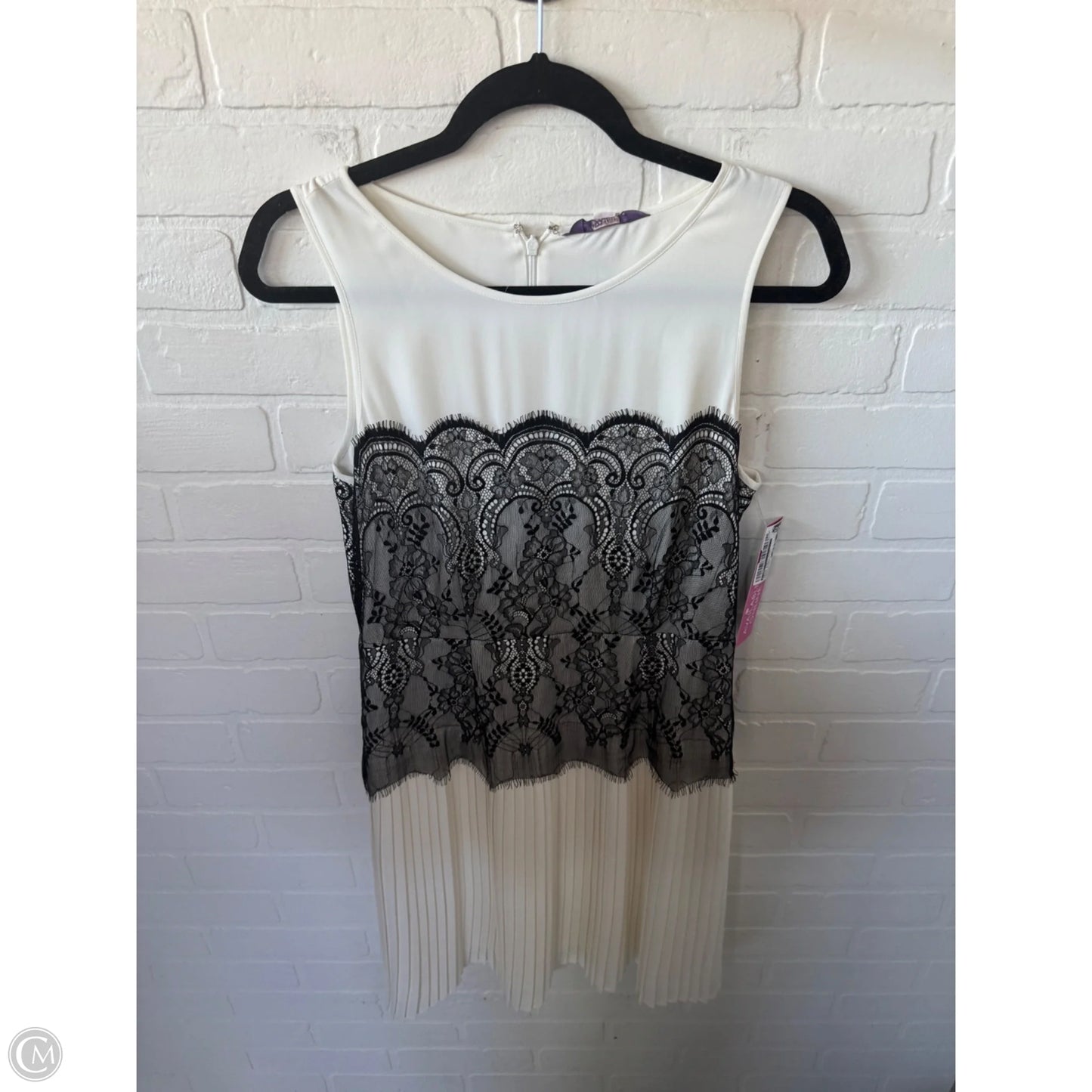 Dress Party Short By Cmc In Black & Cream, Size: S