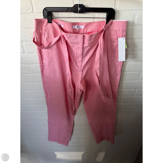 Pants Dress By Loft In Pink, Size: 16