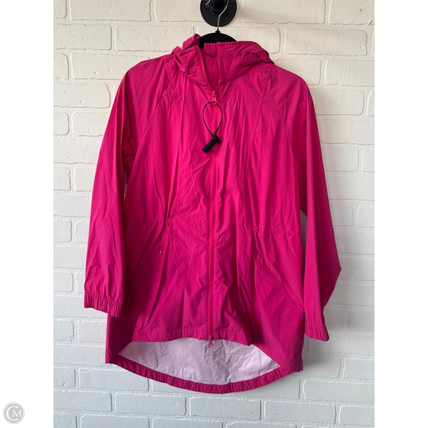 Jacket Windbreaker By Talbots In Pink, Size: Mp