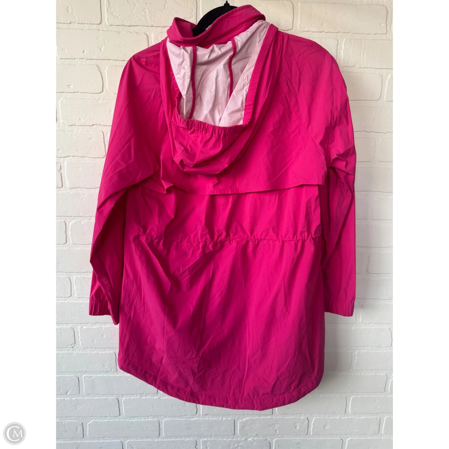Jacket Windbreaker By Talbots In Pink, Size: Mp