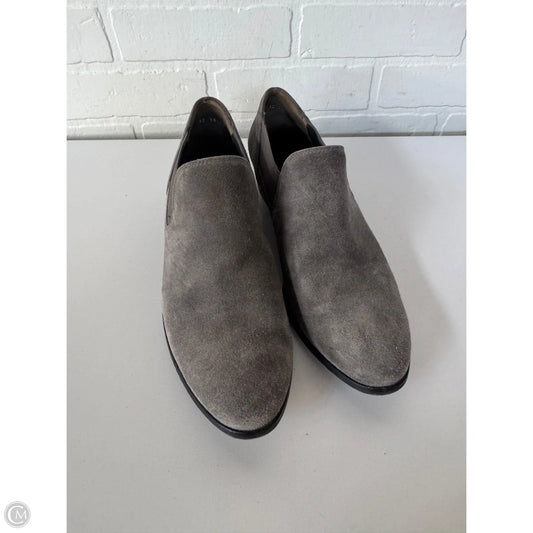 Boots Ankle Heels By Paul Green In Grey, Size: 8