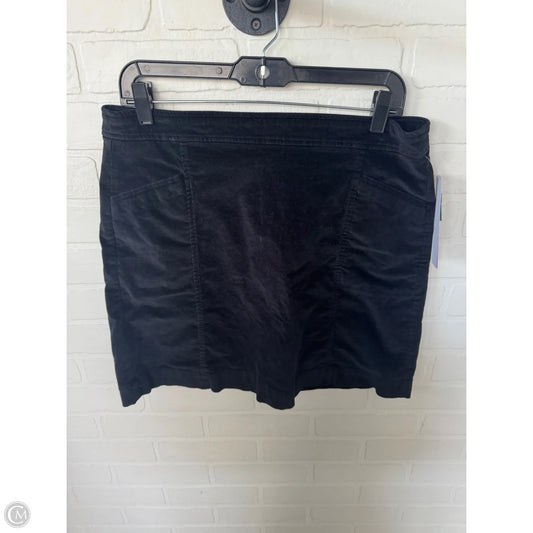Skirt Mini & Short By Loft In Black, Size: Lp