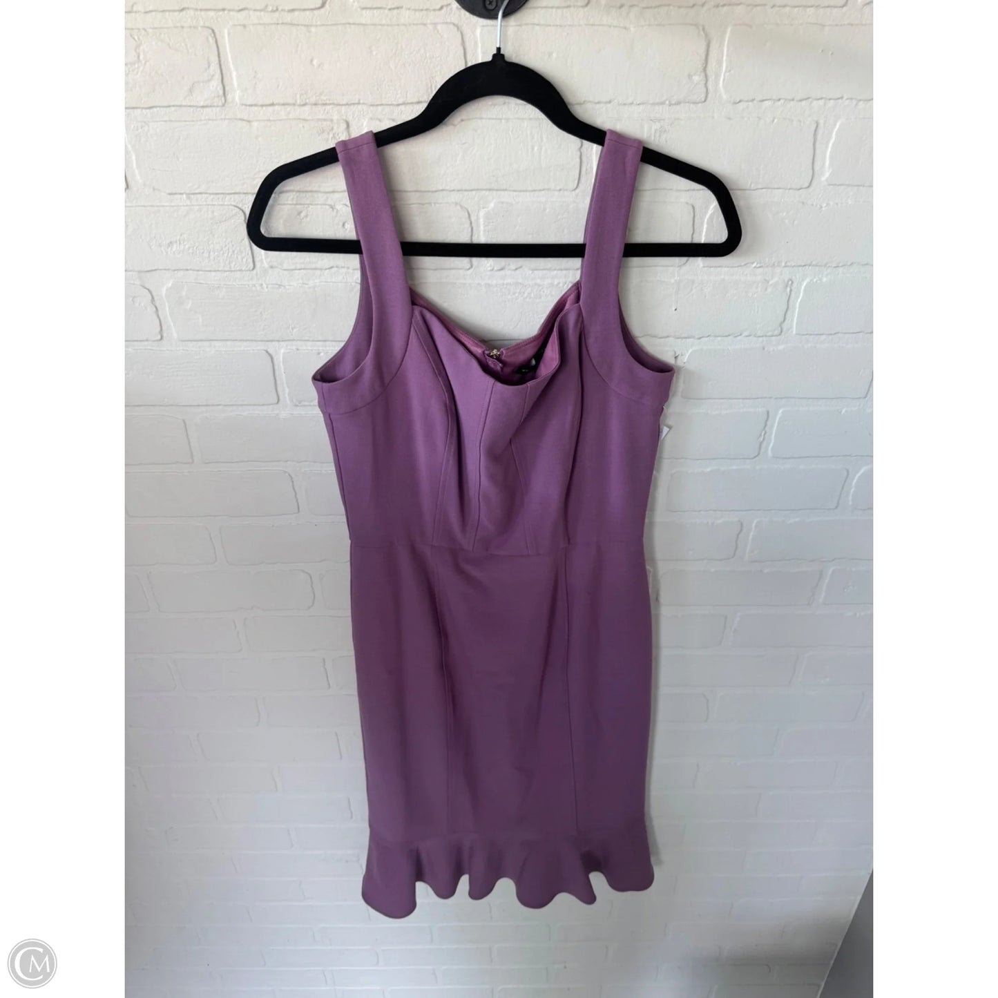 Dress Party Midi By White House Black Market In Purple, Size: S