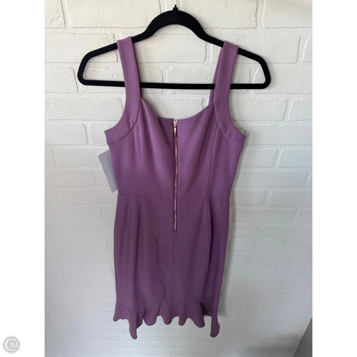 Dress Party Midi By White House Black Market In Purple, Size: S