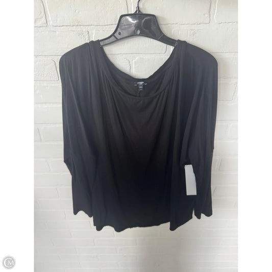 Top Long Sleeve Basic By Express In Black, Size: Xl