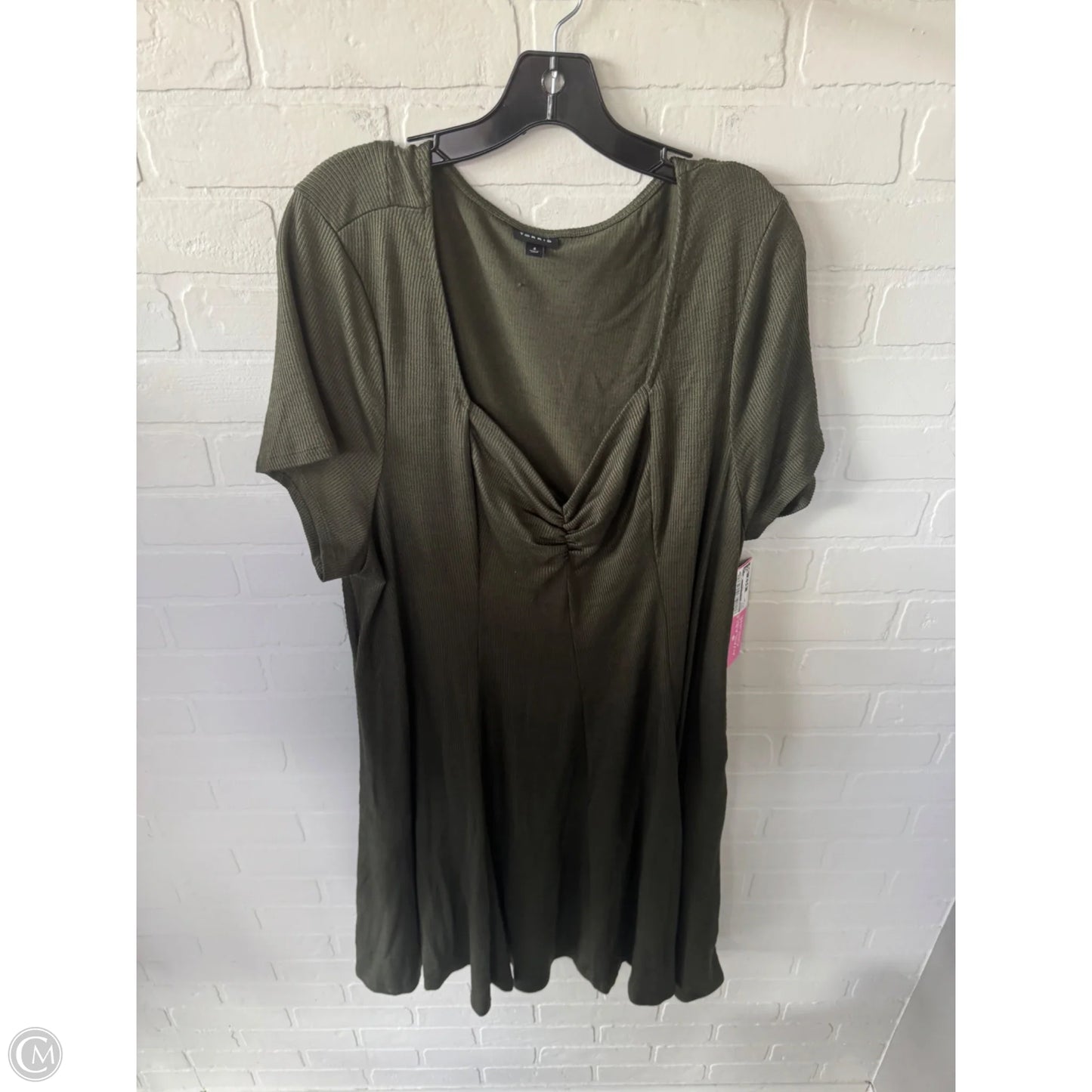 Dress Casual Midi By Torrid In Green, Size: 4x