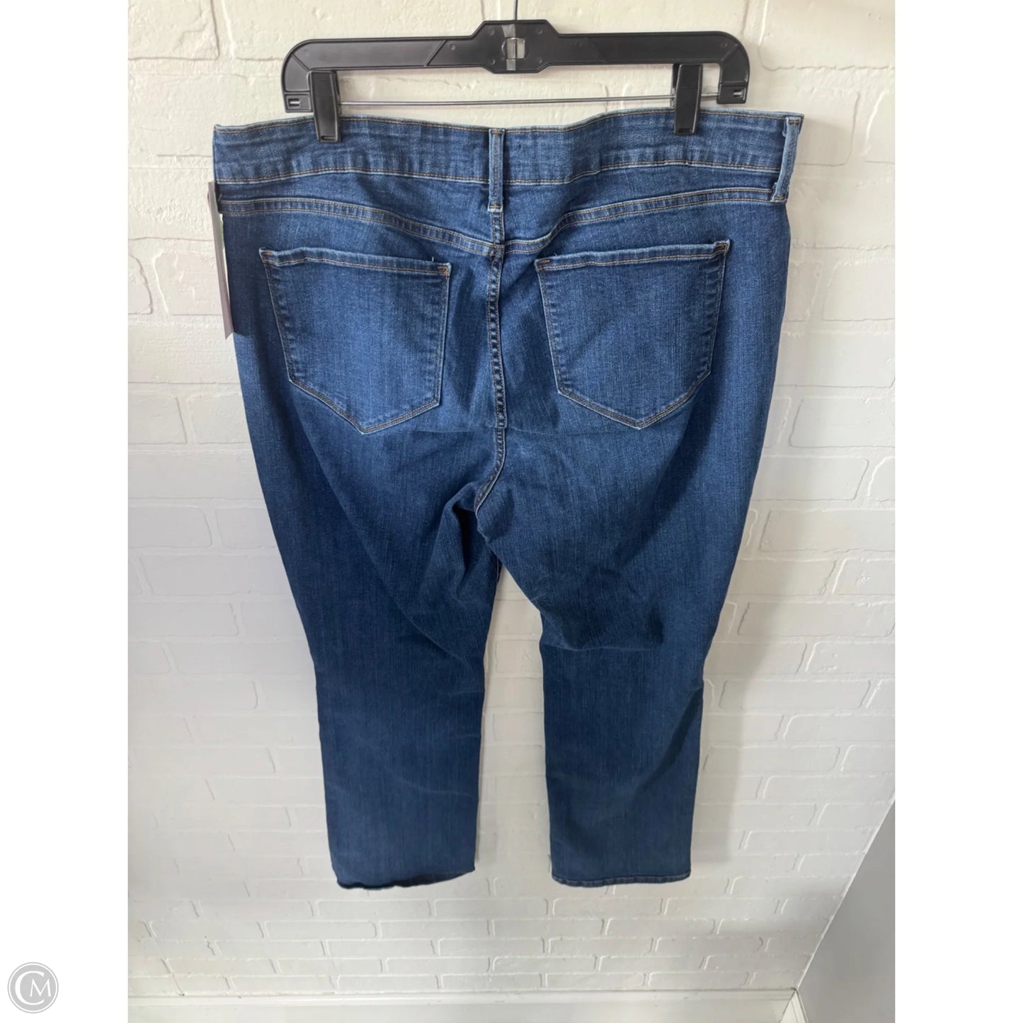 Jeans Boot Cut By Not Your Daughters Jeans In Blue Denim, Size: 18