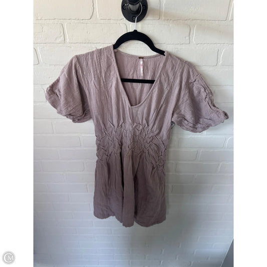 Dress Casual Short By Free People In Purple, Size: Xs