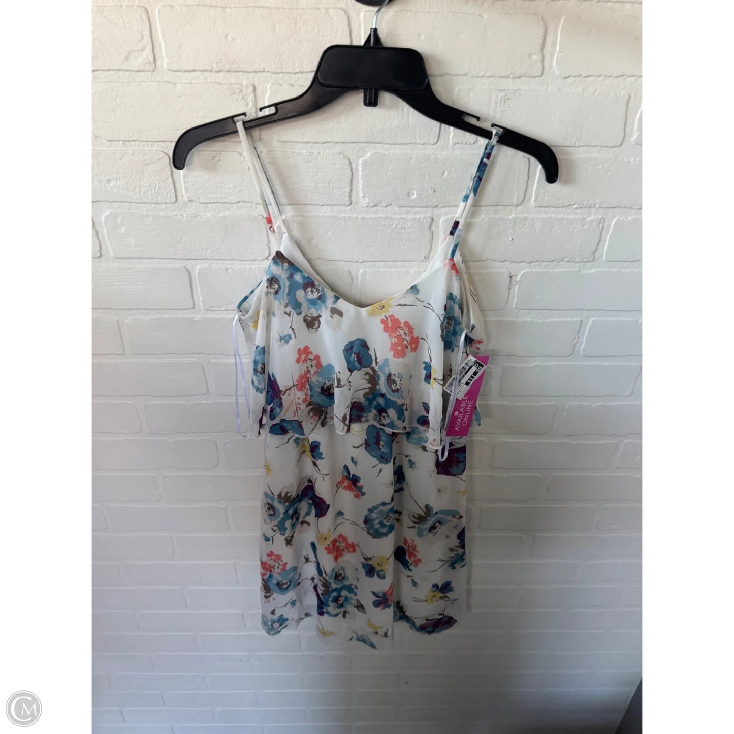 Dress Work By Charming Charlie In Blue & White, Size: S
