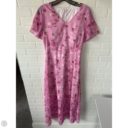Dress Casual Maxi By Cmf In Pink, Size: S