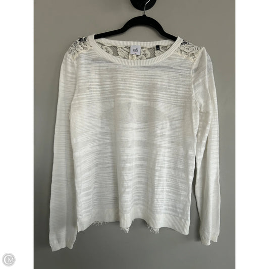 Sweater By Cabi In Ivory, Size: M