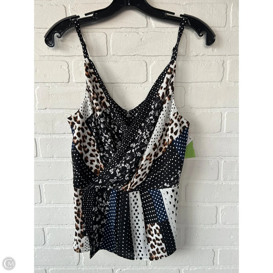 Blouse Sleeveless By Cabi In Beige, Size: S