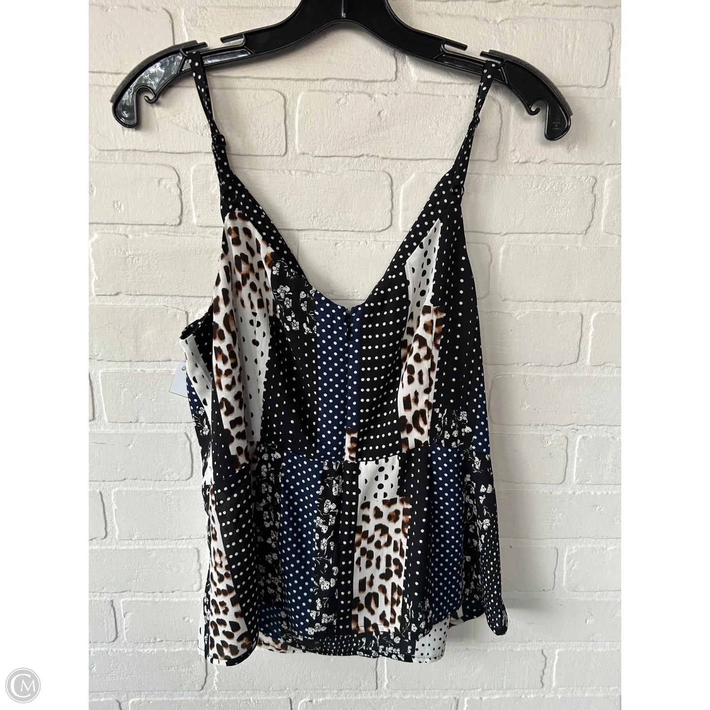Blouse Sleeveless By Cabi In Beige, Size: S