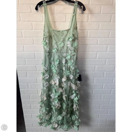 Dress Party Midi By Lulus In Green, Size: S