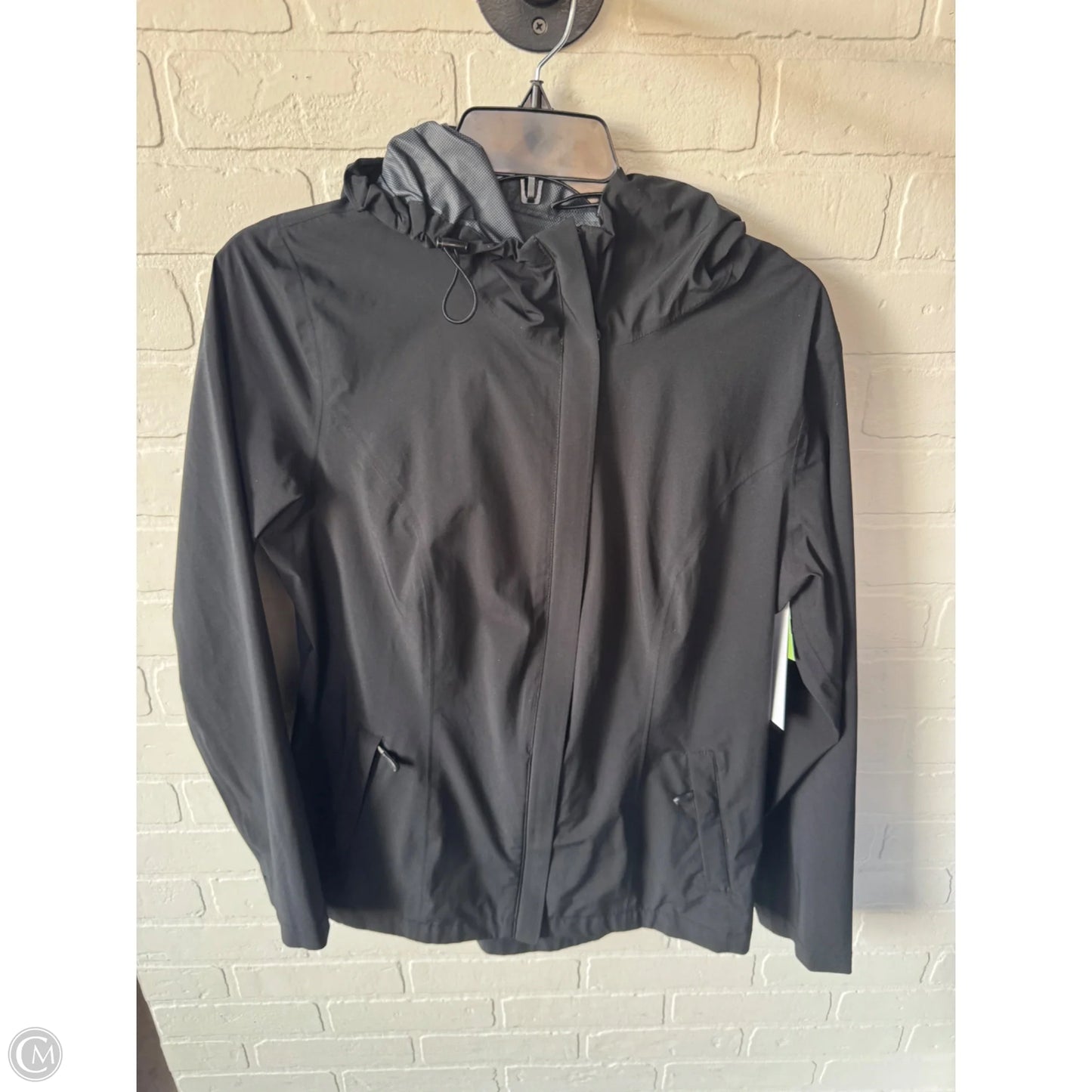 Jacket Windbreaker By 32 Degrees In Black, Size: M