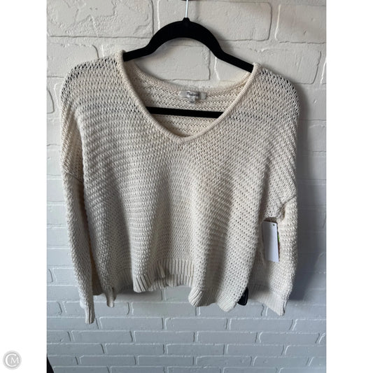 Sweater By Maeve In Cream, Size: S
