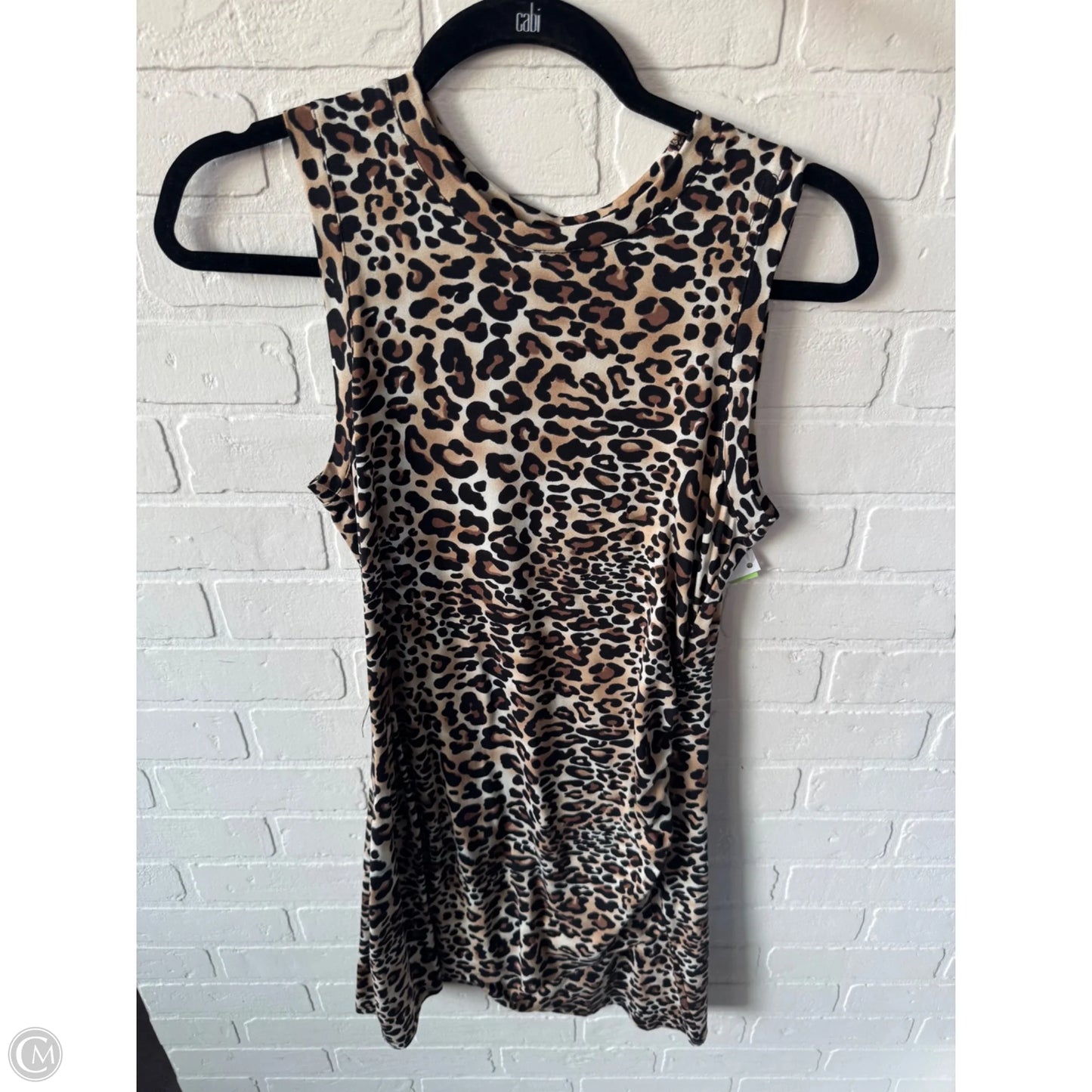 Dress Casual Short By Just Be In Animal Print, Size: M