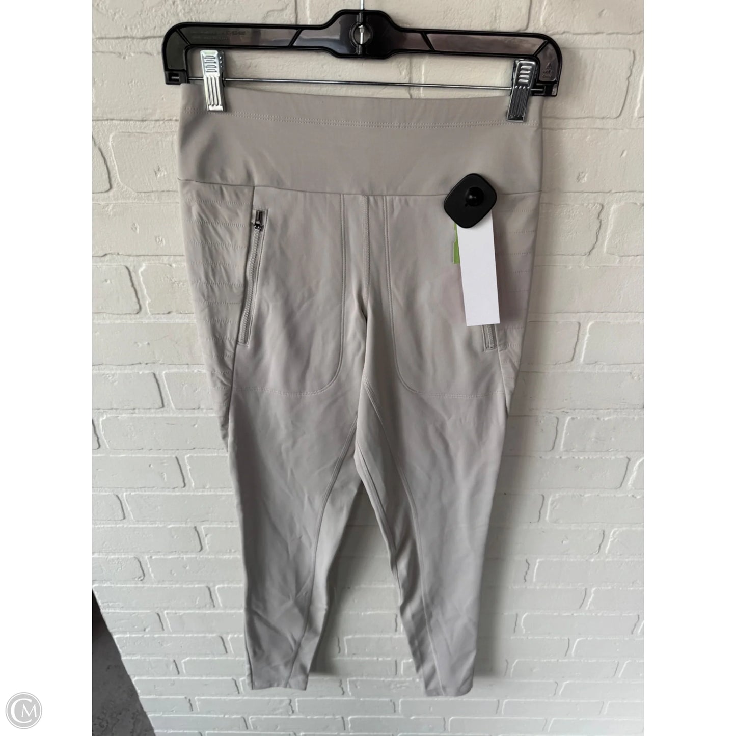 Athletic Leggings By Athleta In Cream, Size: 0