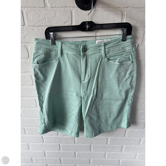 Shorts By Cmc In Green Denim, Size: 12
