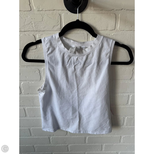 Athletic Tank Top By Yogalicious In White, Size: L
