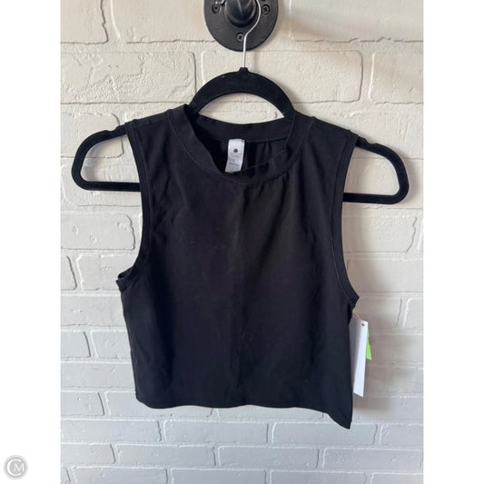 Athletic Tank Top By Yogalicious In Black, Size: L
