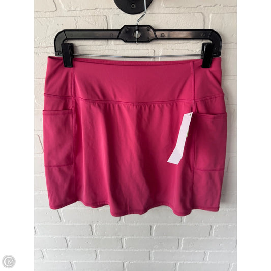 Athletic Skort By Skechers In Pink, Size: 8