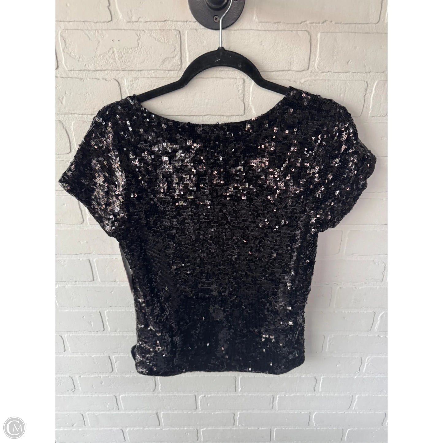 Blouse Designer By Alice + Olivia In Black, Size: M