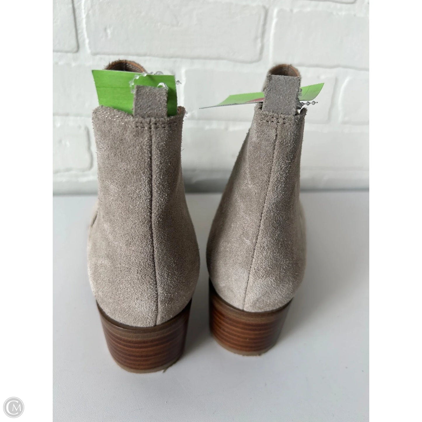 Boots Ankle Flats By Marc Fisher In Tan, Size: 8