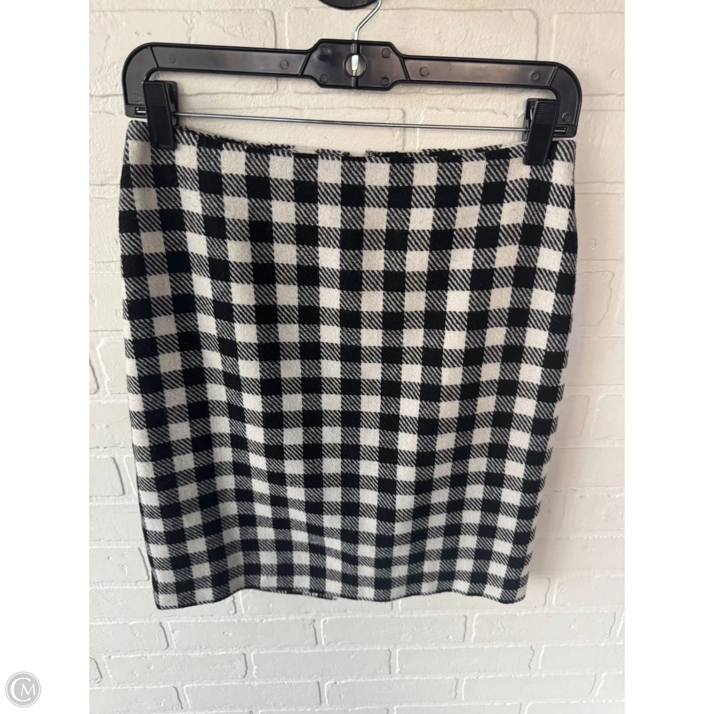Skirt Mini & Short By Talbots In Black & White, Size: 2p