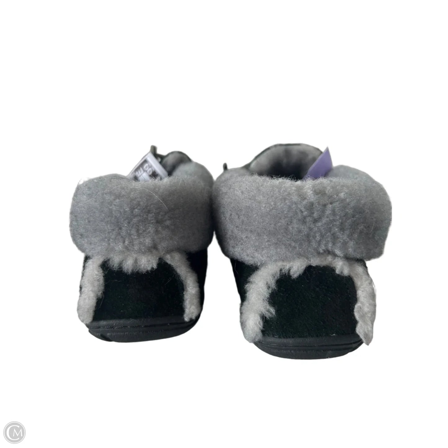 Slippers By L.l. Bean In Black & Grey, Size: 5