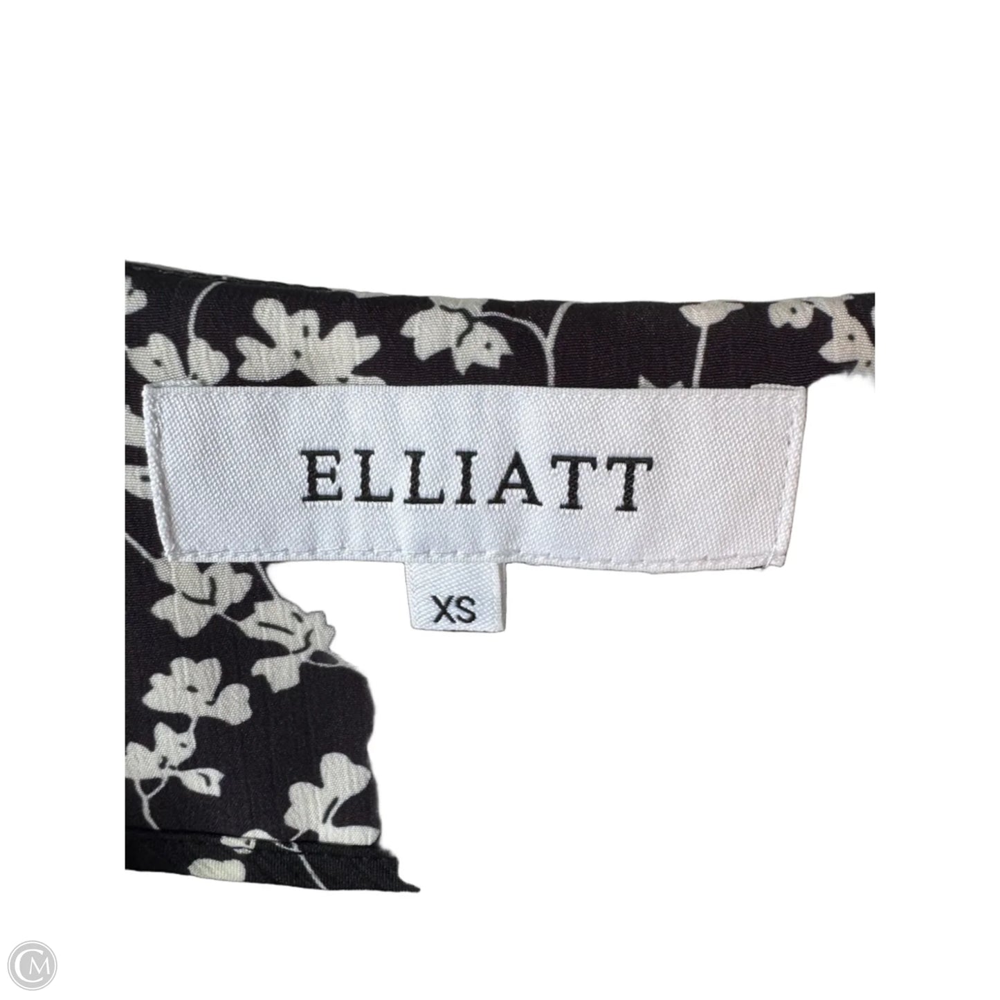 Dress Work By Elliatt In Black & White, Size: Xs
