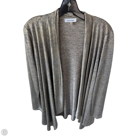Cardigan By Calvin Klein In Gold, Size: S