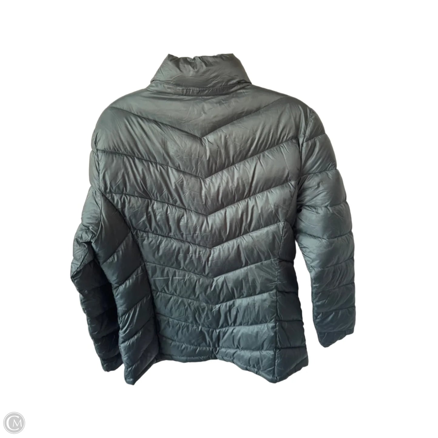 Jacket Puffer & Quilted By Charter Club In Green, Size: M