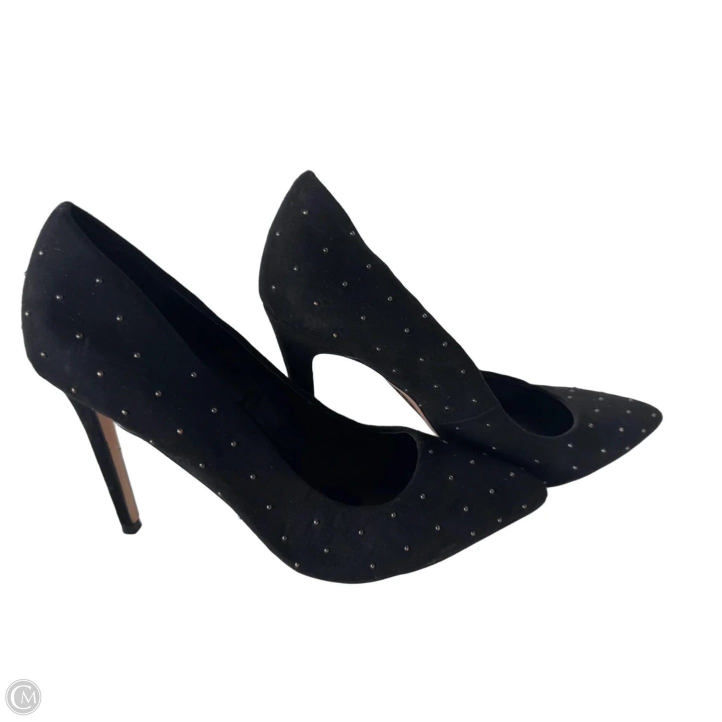 Shoes Heels Stiletto By Express In Black & Gold, Size: 10