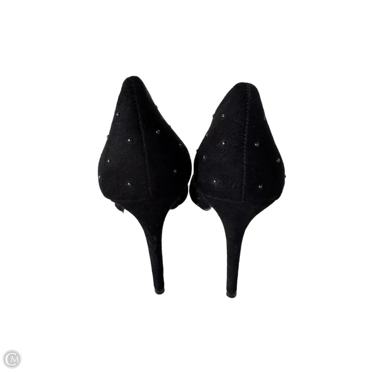 Shoes Heels Stiletto By Express In Black & Gold, Size: 10