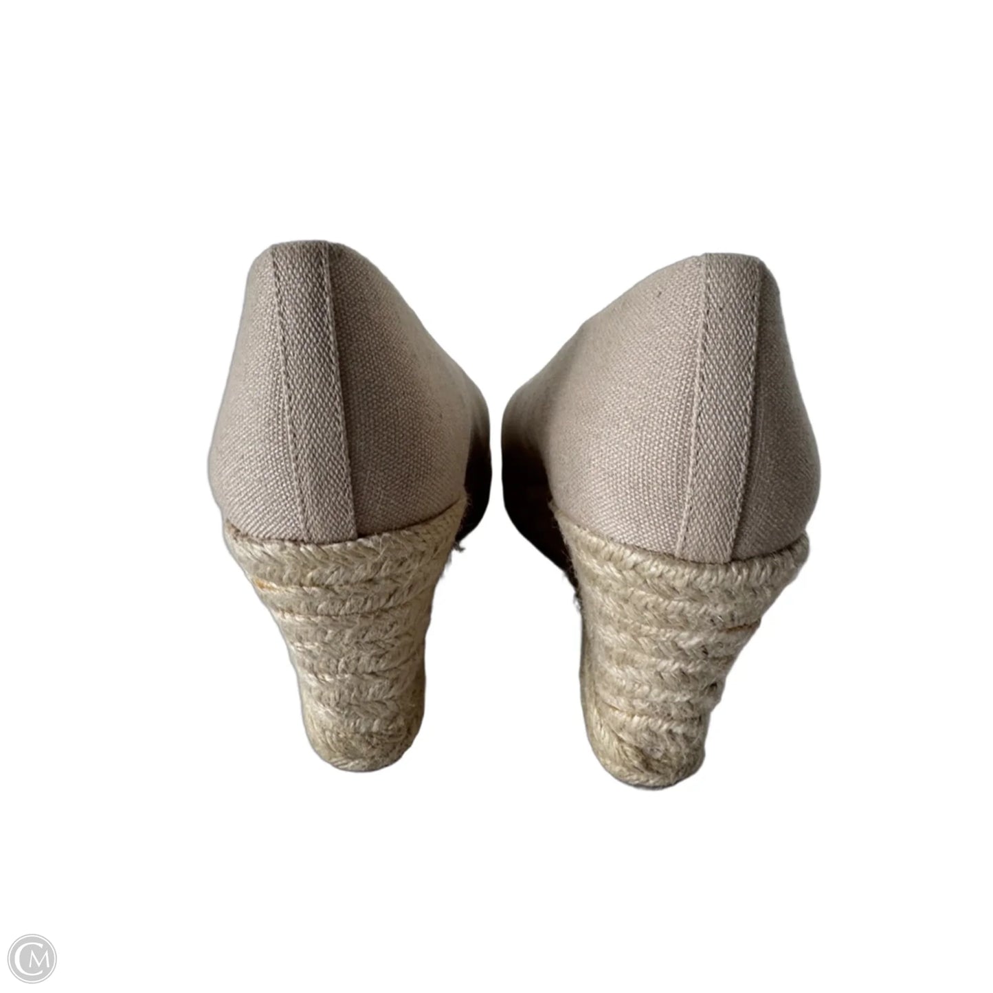 Shoes Heels Wedge By J. Crew In Tan, Size: 5.5