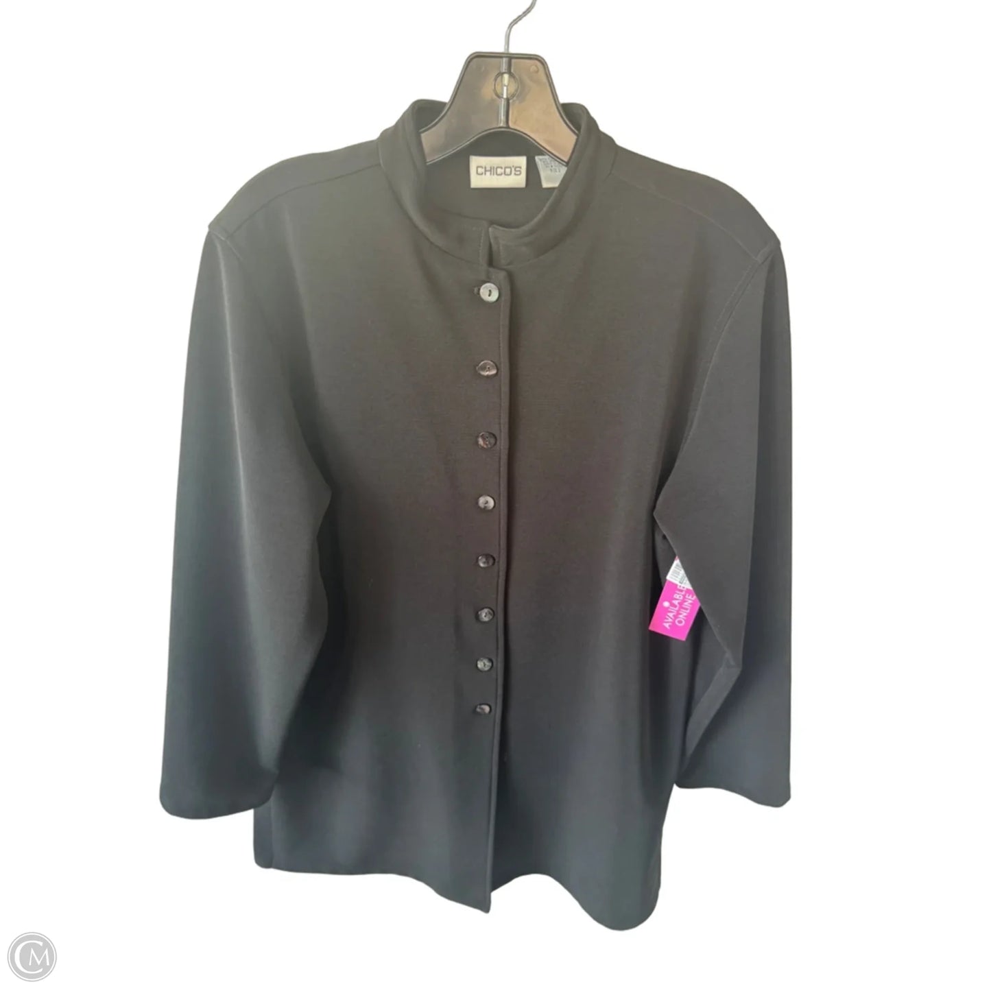 Blazer By Chicos In Black, Size: L