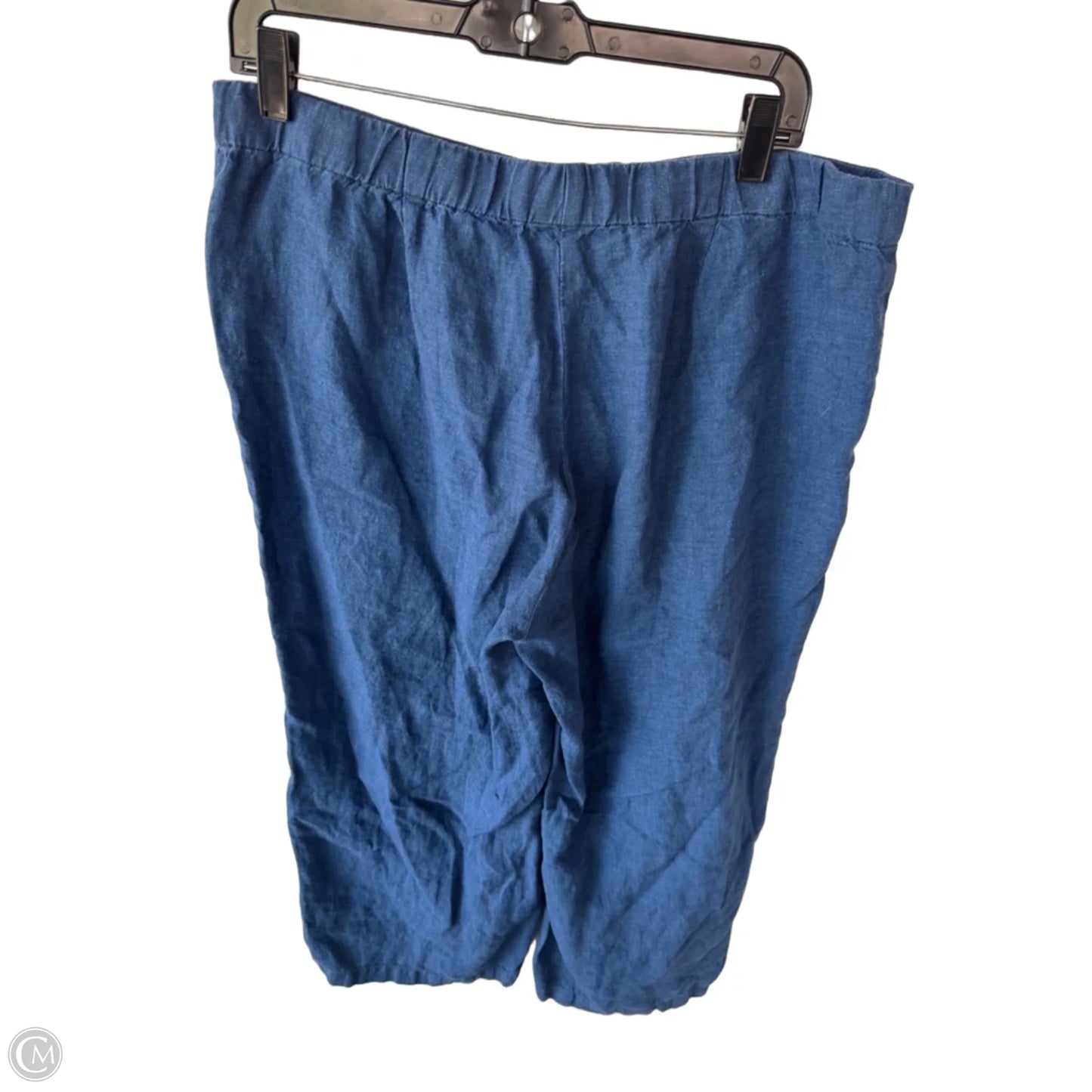Pants Linen By J. Jill In Blue, Size: 8