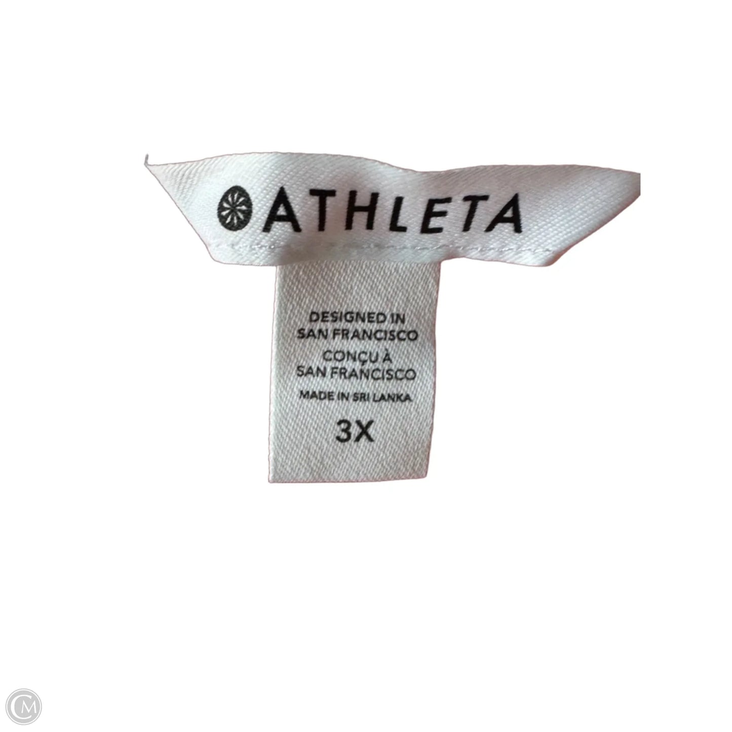 Athletic Tank Top By Athleta In Ombre Print, Size: 3x