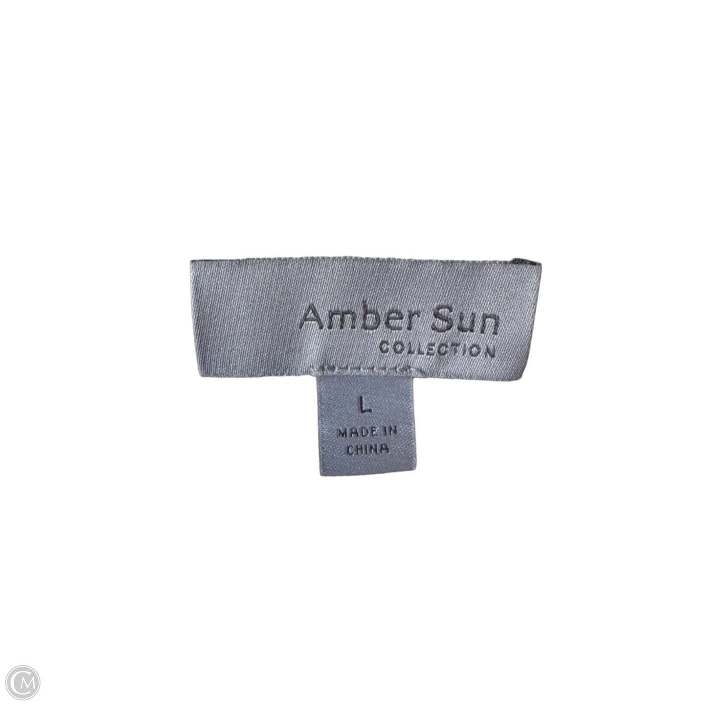 Sweater Cardigan By Amber Sun In Pink & Red, Size: L